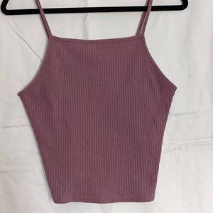 American Eagle Outfitters Mauve Crop Top Cami